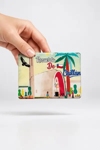 Set de imanes turísticos de Chillán - miniatura 1