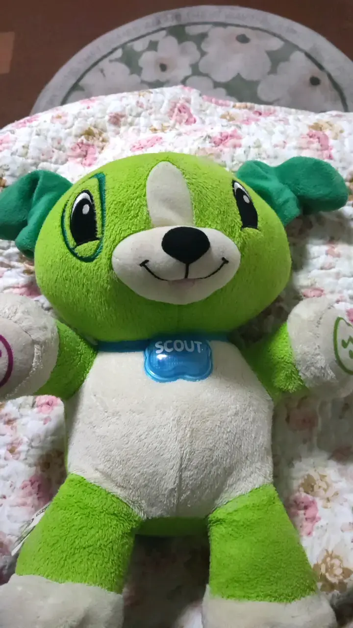 Peluche interactivo verde Scout LeapFrog