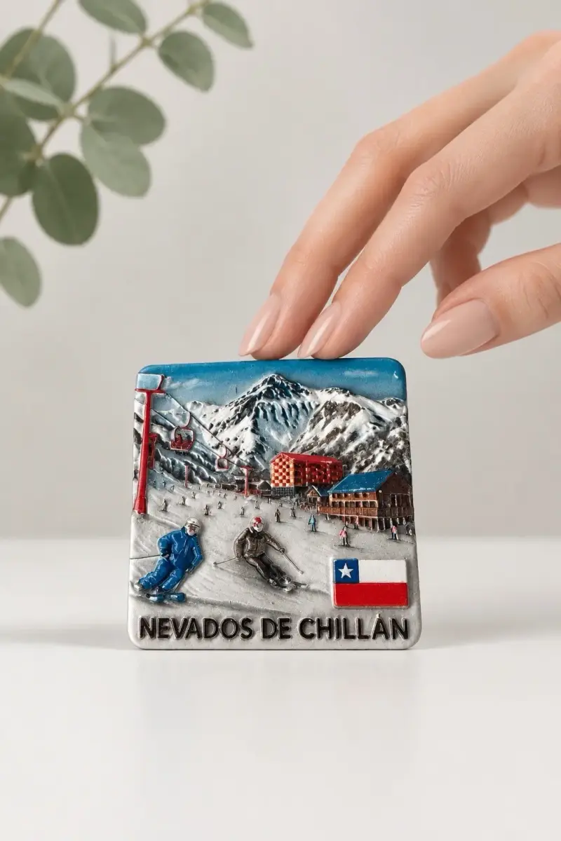 Imán Decorativo Nevados de Chillán
