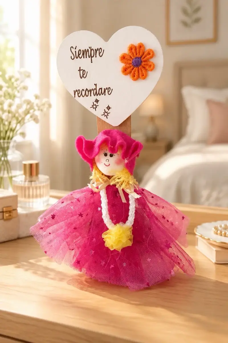 Muñecos decorativos con mensajes de amor - 4