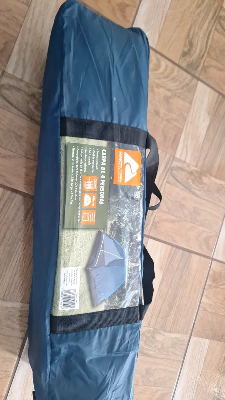 Carpa de 4 personas Ozark Trail azul