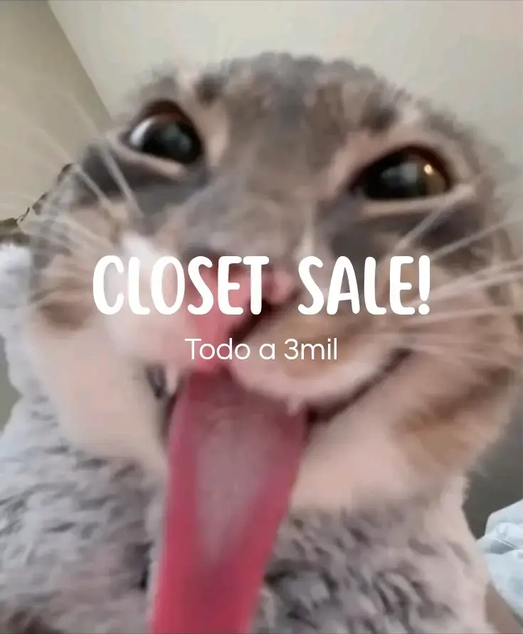 TODO A 3MIL - Closet Sale