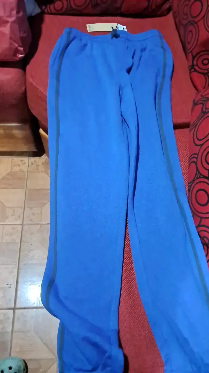 Pantalones deportivos azules para hombre