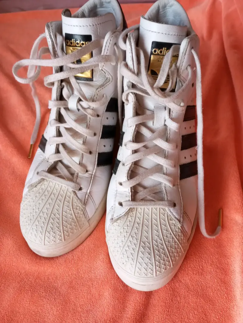Zapatillas Adidas Superstar Blancas con Plataforma