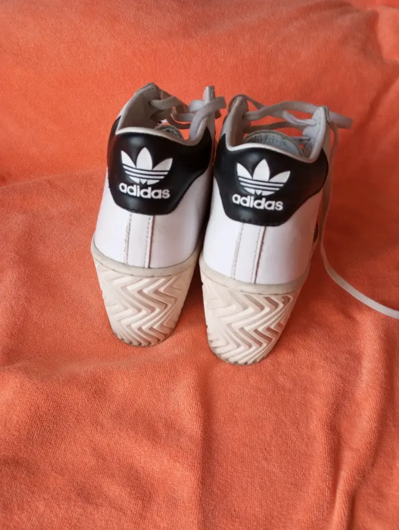 Zapatillas Adidas Superstar Blancas con Plataforma - 3