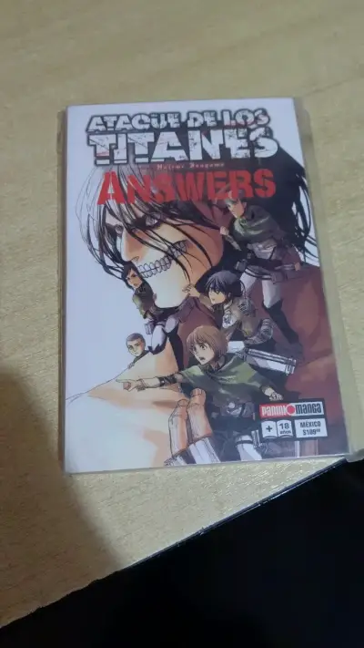 Manga Ataque de los Titanes Answers - miniatura 1