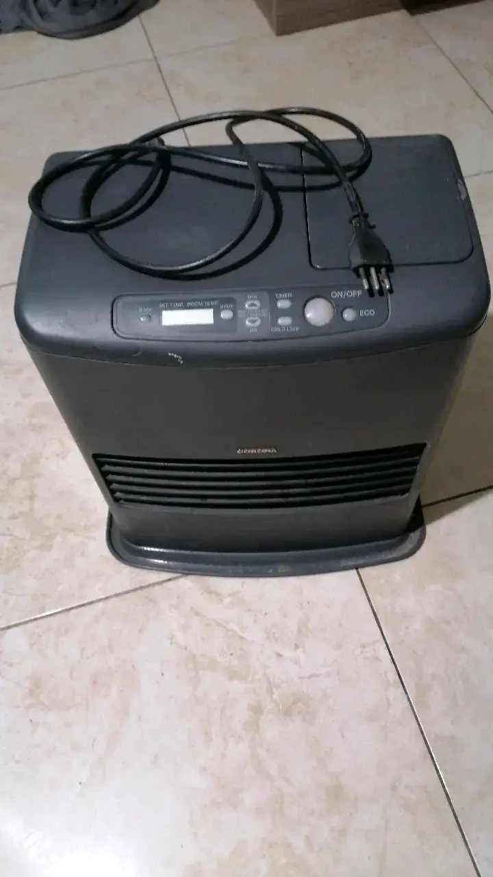 Calefactor eléctrico Corona con control de temperatura