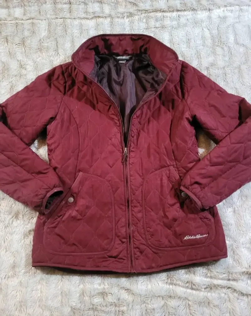 Chaqueta acolchada burdeos  Eddie Bauer M