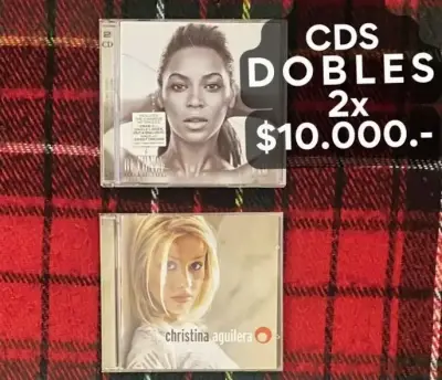 CDs dobles de Beyoncé y Christina Aguilera - miniatura 1