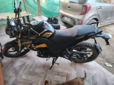 Moto Germania Paine 125cc negra y amarilla - miniatura 5