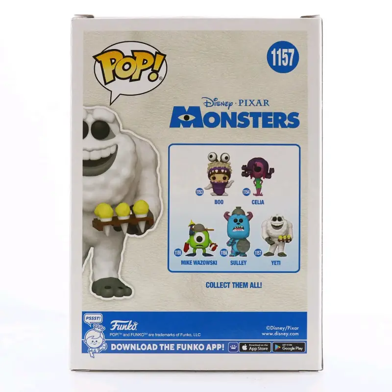 Funko Pop Yeti de Monsters Inc - 2