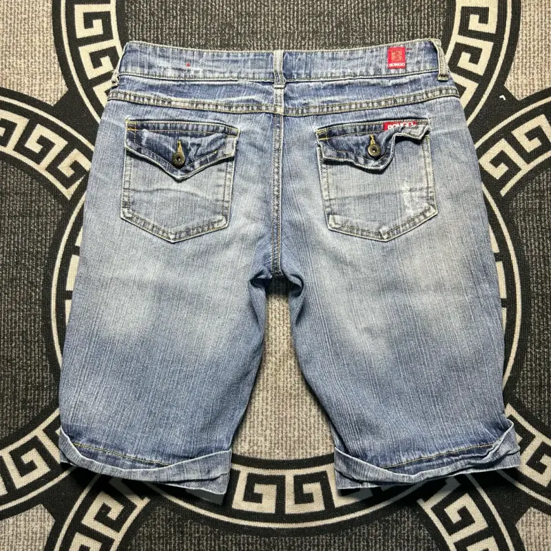 Y2K Short de mezclilla Bongo para mujer - 3