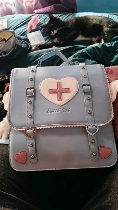 mochila kawaii harajuku - miniatura 1