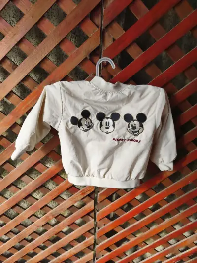 Chaqueta infantil reversible Spiderman y Mickey Mouse - miniatura 3