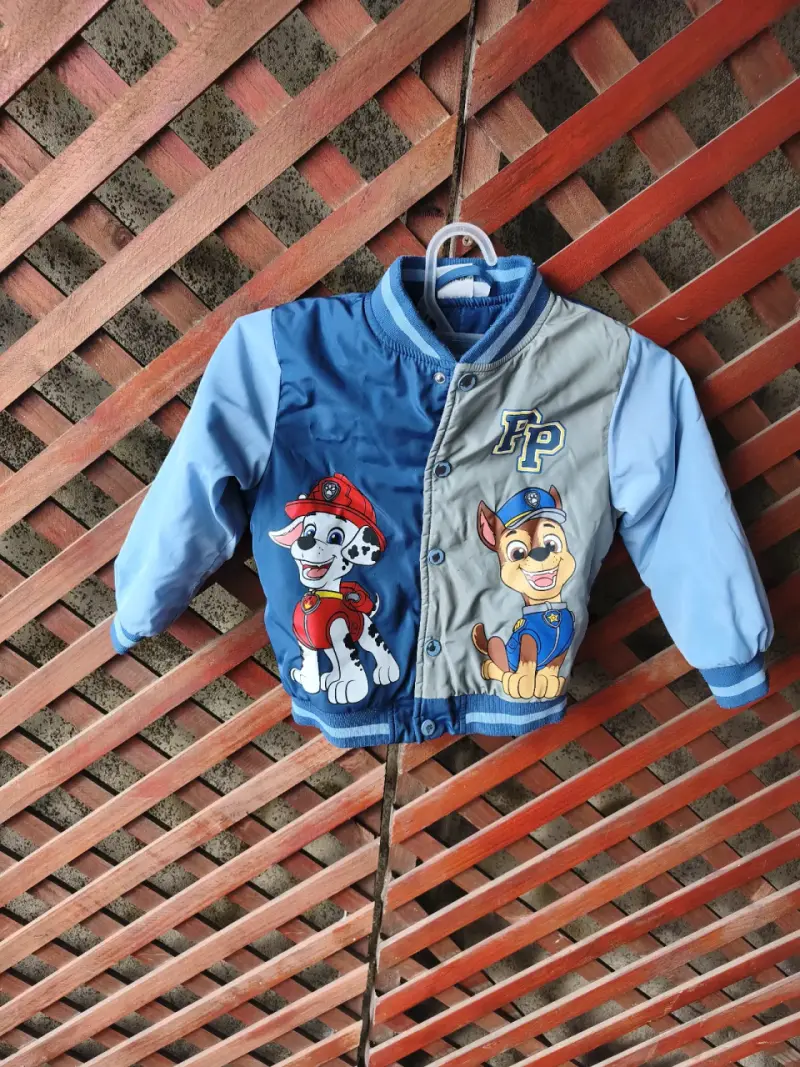 Chaqueta infantil reversible Spiderman y Mickey Mouse - 5