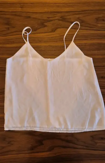 Blusa blanca de tirantes Opposite talla M - miniatura 1