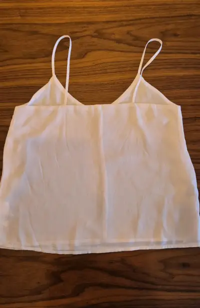 Blusa blanca de tirantes Opposite talla M - miniatura 2