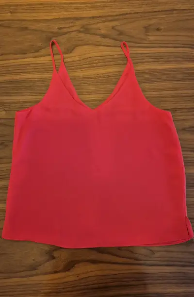 Blusa roja sin mangas Alaniz - miniatura 1