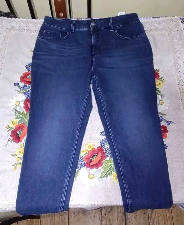 Jeans Lee azul oscuro de mujer
