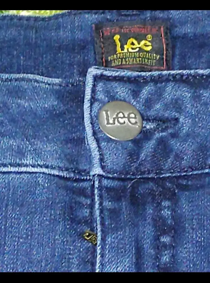 Jeans Lee azul oscuro de mujer - 3