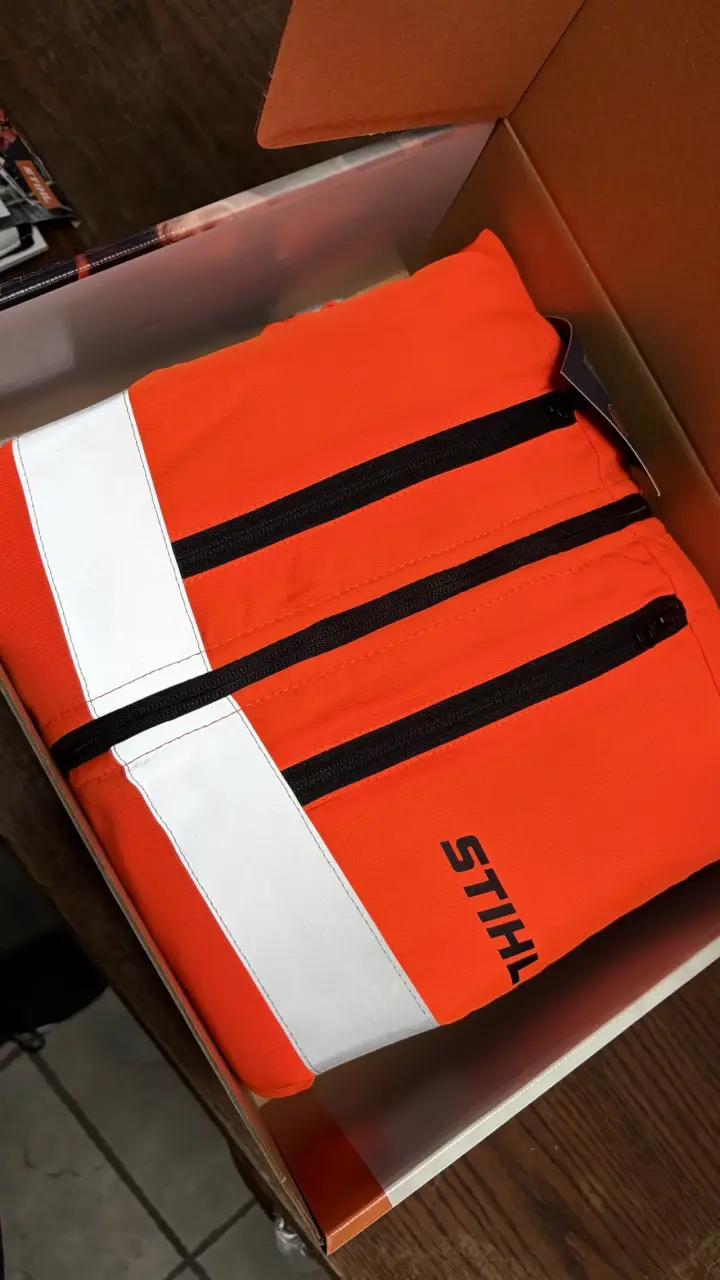 Chaqueta de anticorte Stihl naranja