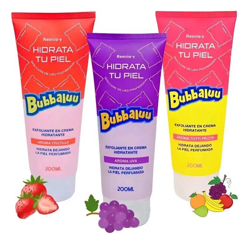 Set de Cremas y Shampoos Bubbaluu Aromas Frutales