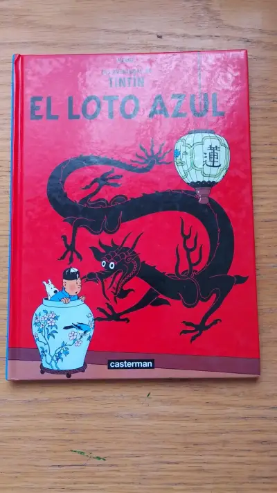 Libro El Loto Azul de Tintín - miniatura 1