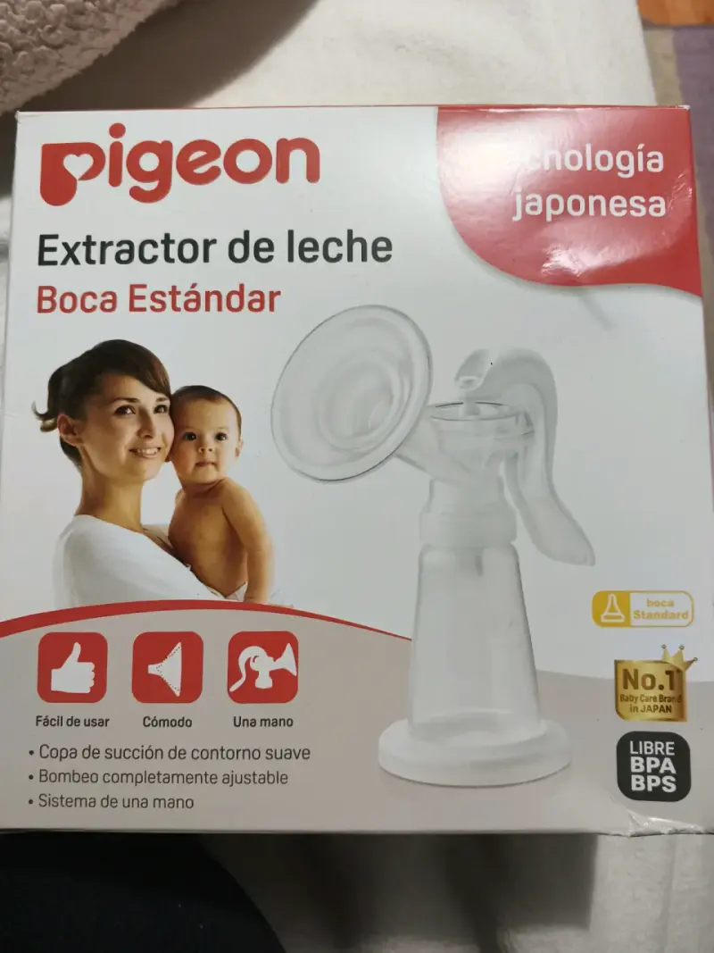 Extractor de leche manual Pigeon boca estándar