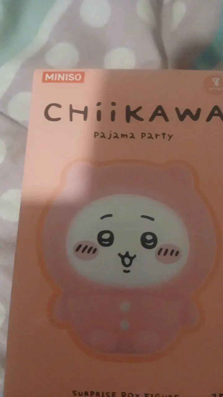 Figura sorpresa Chiikawa Pajama Party Miniso - 3