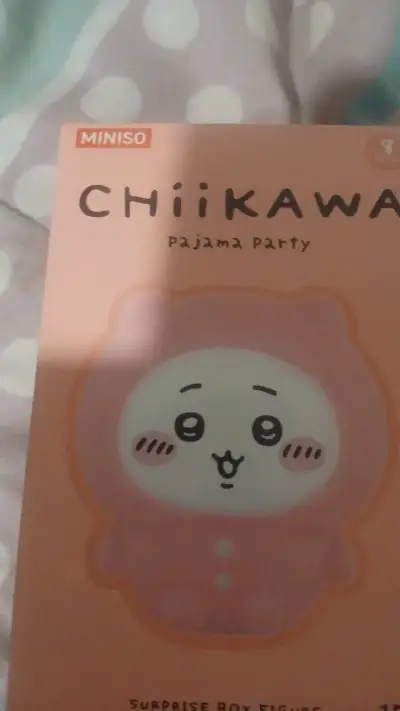 Figura sorpresa Chiikawa Pajama Party Miniso - miniatura 3