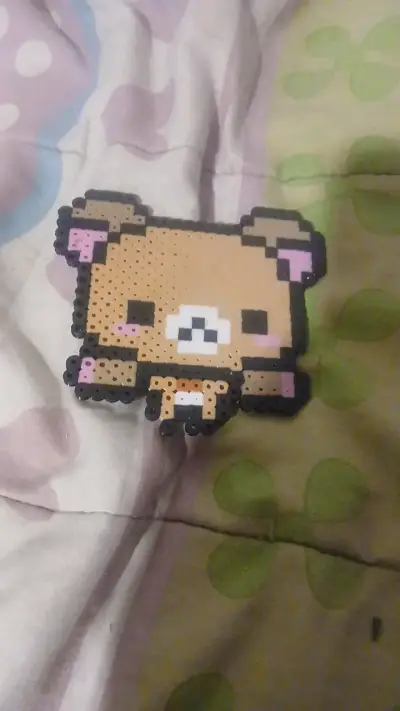 Figura decorativa de oso pixelado "rilakkuma" - miniatura 1