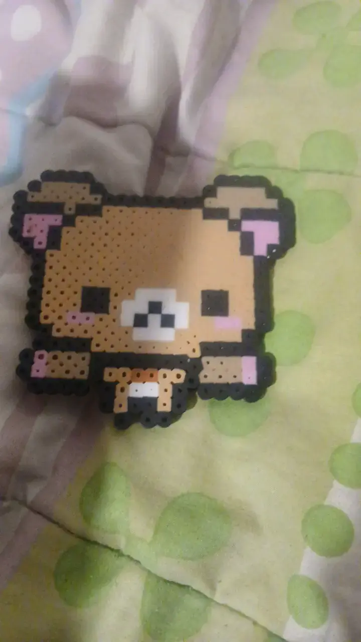 Figura decorativa de oso pixelado "rilakkuma" - 4