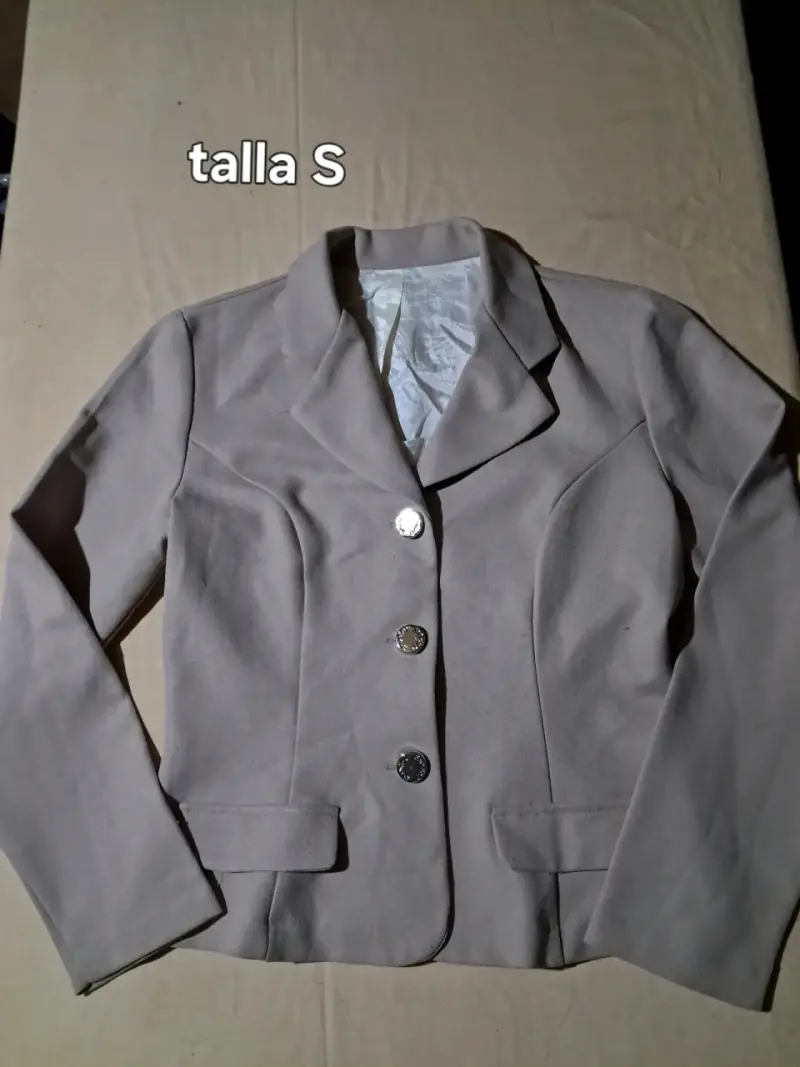 Chaqueta formal cafe talla S