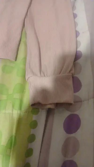 Polera manga larga rosada para mujer - miniatura 2