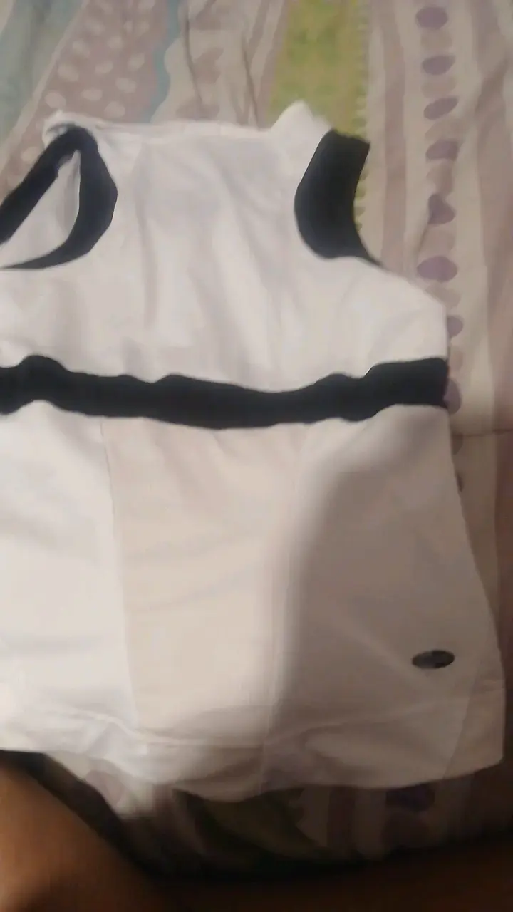 Polera deportiva blanca Adidas ClimaLite - 6