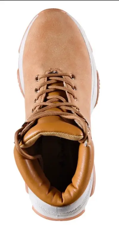 Botas de senderismo color marrón claro - miniatura 2