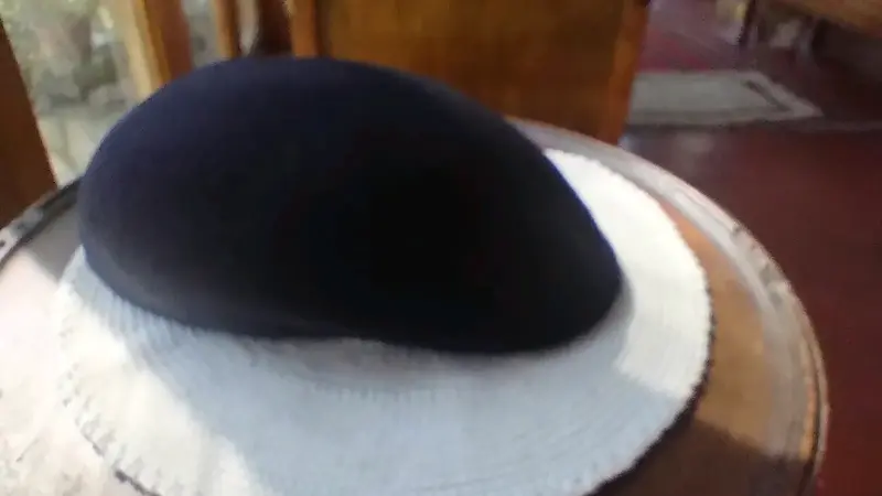Boina Azul Jockey Gonzalo del Piano talla M