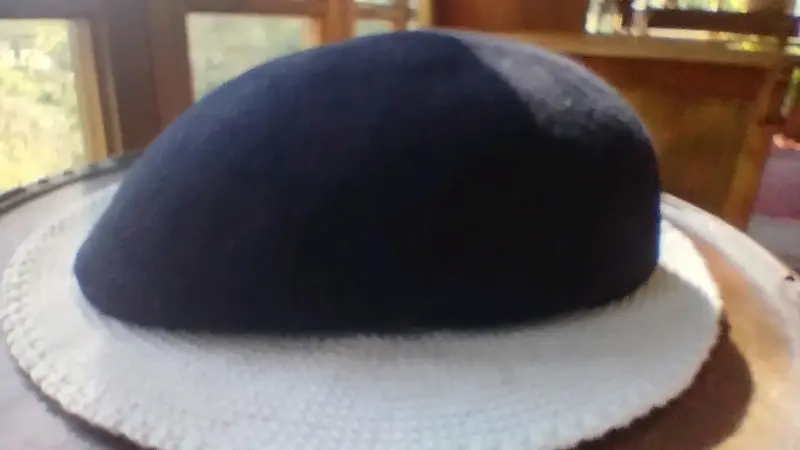 Boina Azul Jockey Gonzalo del Piano talla M - 4