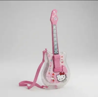 Guitarra musical Hello Kitty para niños - miniatura 3