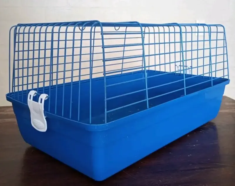 Jaula para mascotas grande azul