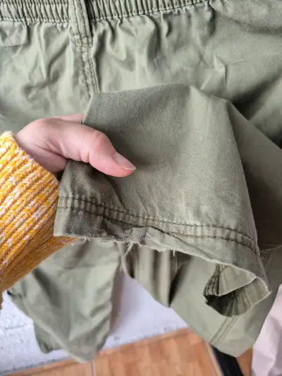 Pantalones cargo verde oliva para mujer 34 - miniatura 5