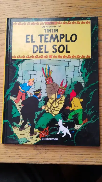 Libro Tintín El Templo del Sol de Hergé - miniatura 1