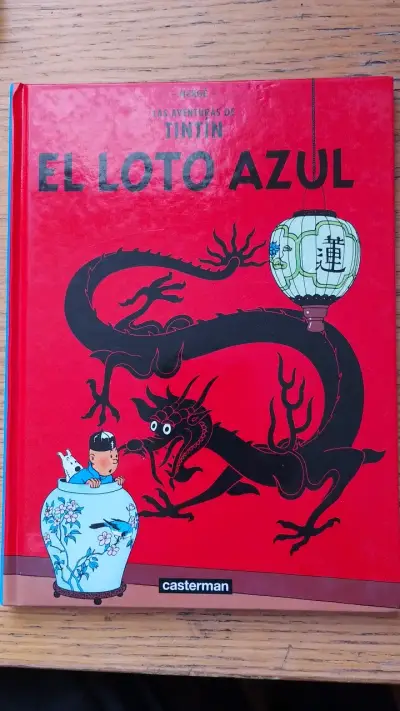 Libro El Loto Azul de Tintín - miniatura 1