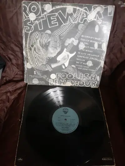 Vinilo Rod Stewart Foolish Behaviour - miniatura 2