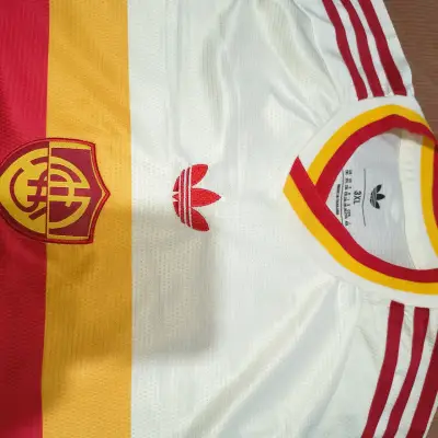 Camiseta Adidas Roma Retro Blanca xxl - miniatura 2