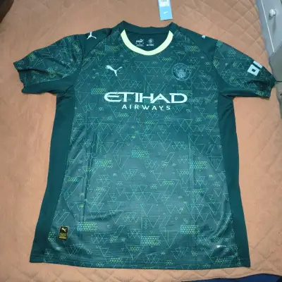 Camiseta Puma Manchester City Verde xxl - miniatura 1