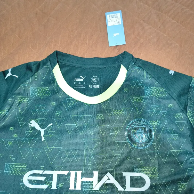 Camiseta Puma Manchester City Verde xxl - 2
