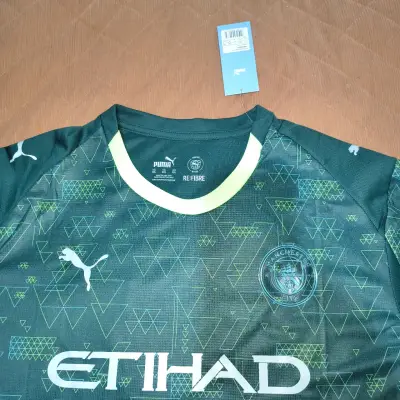 Camiseta Puma Manchester City Verde xxl - miniatura 2