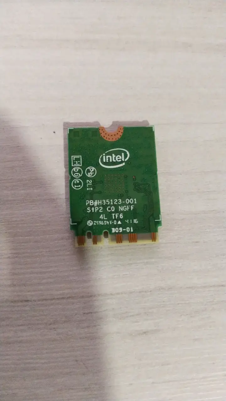 Tarjeta de Red Inalámbrica Intel Dual Band AC 3165 - 2