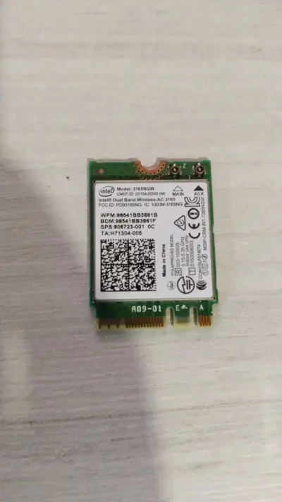 Tarjeta de Red Inalámbrica Intel Dual Band AC 3165 - miniatura 3